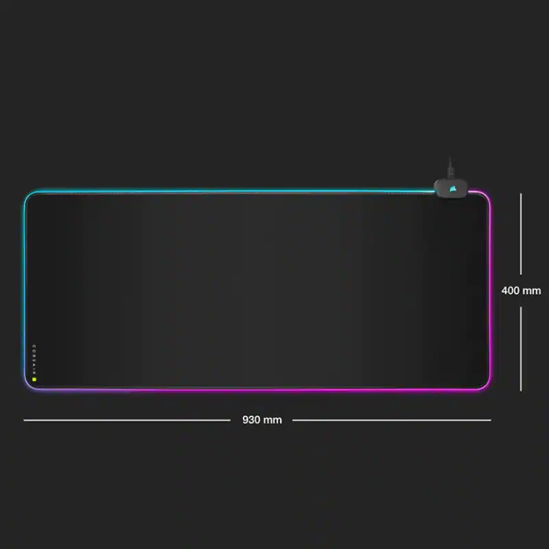 มุมมองเพิ่มเติมของสินค้า CORSAIR Mousepad MM700 RGB Extended Mouse Pad
