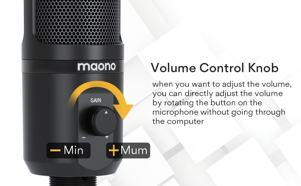 เกี่ยวกับสินค้า Maono ไมโครโฟนคอนเดนเซอร์ AU-PM461TR USB พร้อมไมโครโฟน สําหรับ PC แล็ปท็อป บันทึกเสียง พอดคาสต์ YouTube