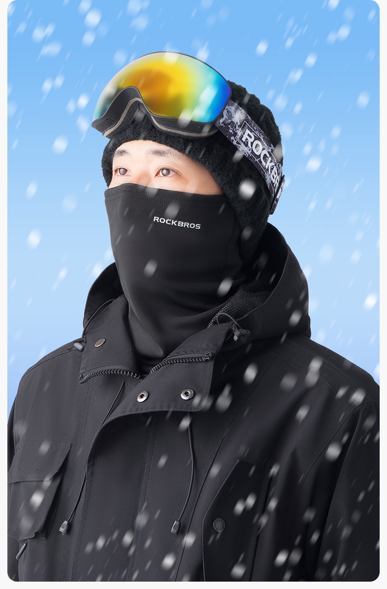 เกี่ยวกับสินค้า Rockbros แว่นตาสกี สองชั้น ป้องกันหมอก กันลม สายตาสั้น อุปกรณ์กีฬาหิมะ สําหรับเด็ก ผู้ใหญ่