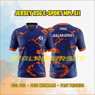 เสื้อกีฬาแขนสั้น ลายทีมชาติฟุตบอล Jersey RSG ESPORT 2023 MPL SEASON 11