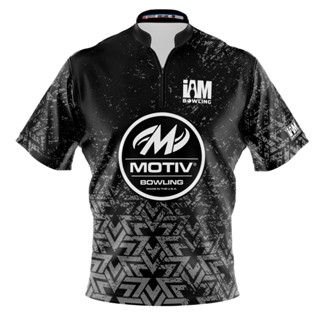 Motiv DS เสื้อโปโล แขนสั้น พิมพ์ลายโบว์ลิ่ง 2116-MT 3D