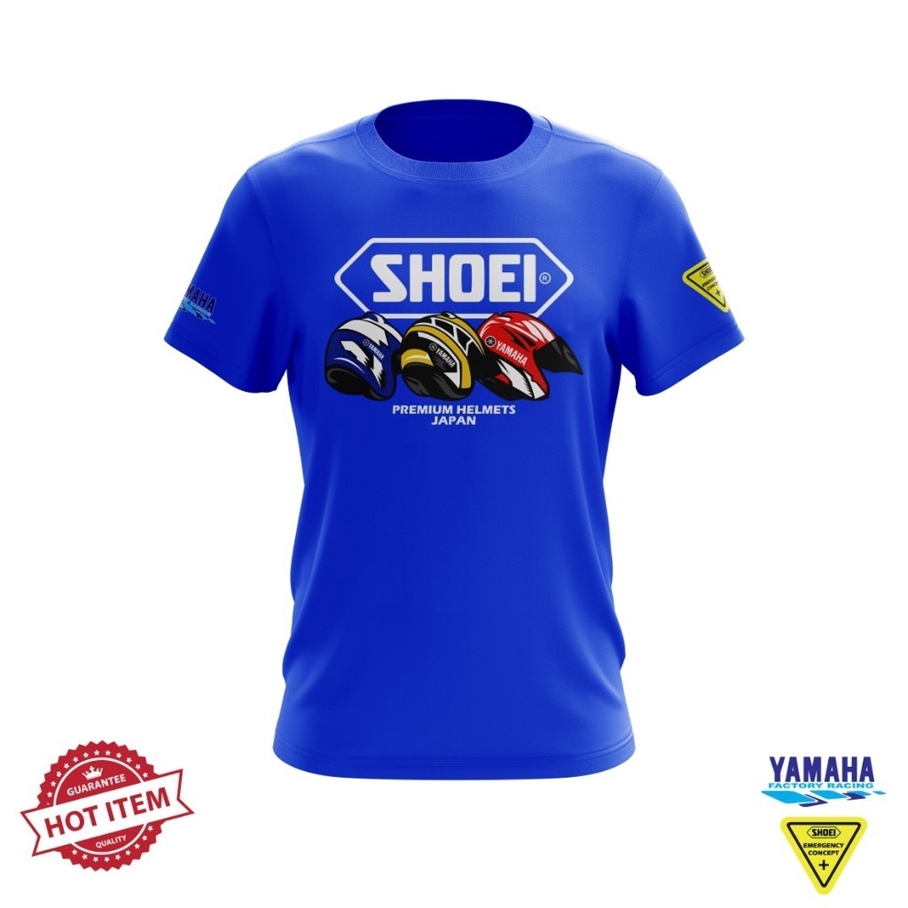 พร้อมส่ง-เสื้อยืด-ลาย-baju-shoei-j-force-2-jf2-100-สําหรับแข่งรถจักรยานยนต์-yamaha