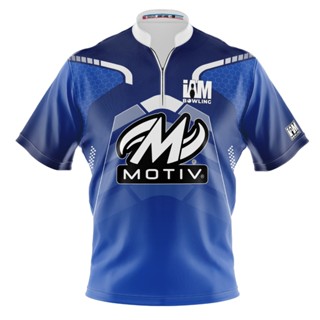 Motiv DS เสื้อโปโล แขนสั้น พิมพ์ลายโบว์ลิ่ง 2103-MT 3D