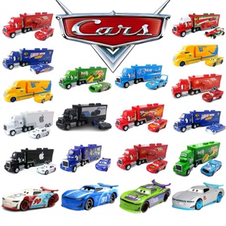 Pixar Cars 3 Mack Lightning McQueen King Jackson Storm Racer Car Diecast Alloy Model Boys Kids Toy Gift