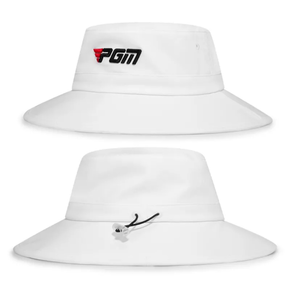 รายละเอียดเพิ่มเติมเกี่ยวกับ Pgm ใหม่ หมวกกอล์ฟ หมวกชาวประมง หัวเข็มขัดปรับได้ เชือกกันลม ปรับได้ เส้นรอบวงเหงื่อ MZ059