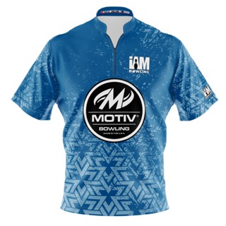 Motiv DS เสื้อโปโล แขนสั้น พิมพ์ลายโบว์ลิ่ง 2118-MT 3D