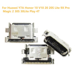 พอร์ตชาร์จ Pin สําหรับ Huawei Y7A Honor 10 V10 20 20S Lite 9X Pro Magic 2 30S 30Lite Play 4T