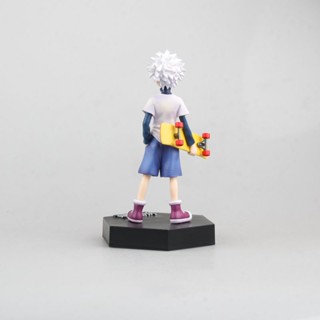 Hunter X Hunter Killua Zoldyck ตุ๊กตาฟิกเกอร์ PVC ขนาด 20 ซม. ของเล่นสําหรับเด็ก