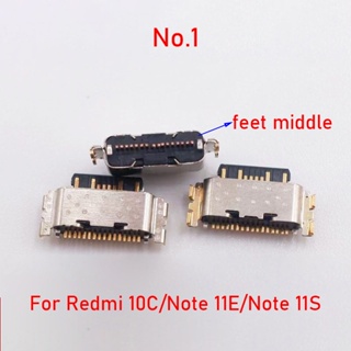 พอร์ตแท่นชาร์จ USB สําหรับ Xiaomi Pad 5 Pro Redmi 10C Note11 E Note11S Note11E Pro Note 11E 11S 5-30 ชิ้น