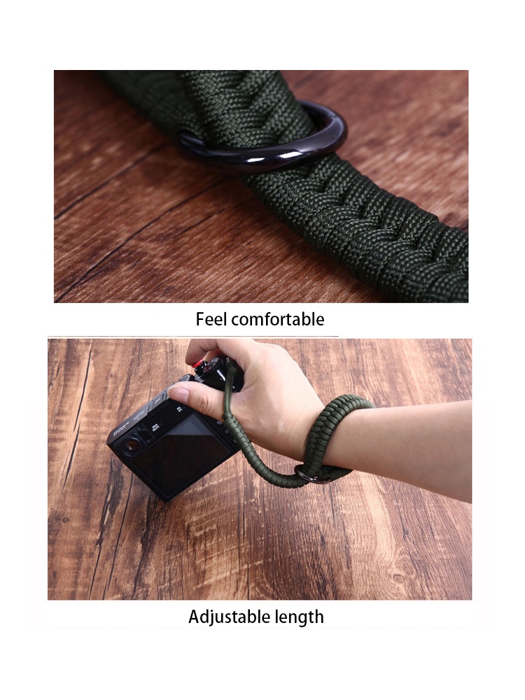 ข้อมูลเกี่ยวกับ สายรัดข้อมือกล้อง Micro SLR Canon Sony Fuji Polaroid ป้องกันการสูญหาย