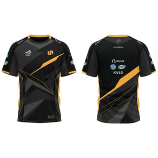 เสื้อยืดท็อป JERSEY GAMING RRQ ESPORT 2023 MOBILE LEGEND PUBG FREEFIRE AOV สําหรับผู้ชาย