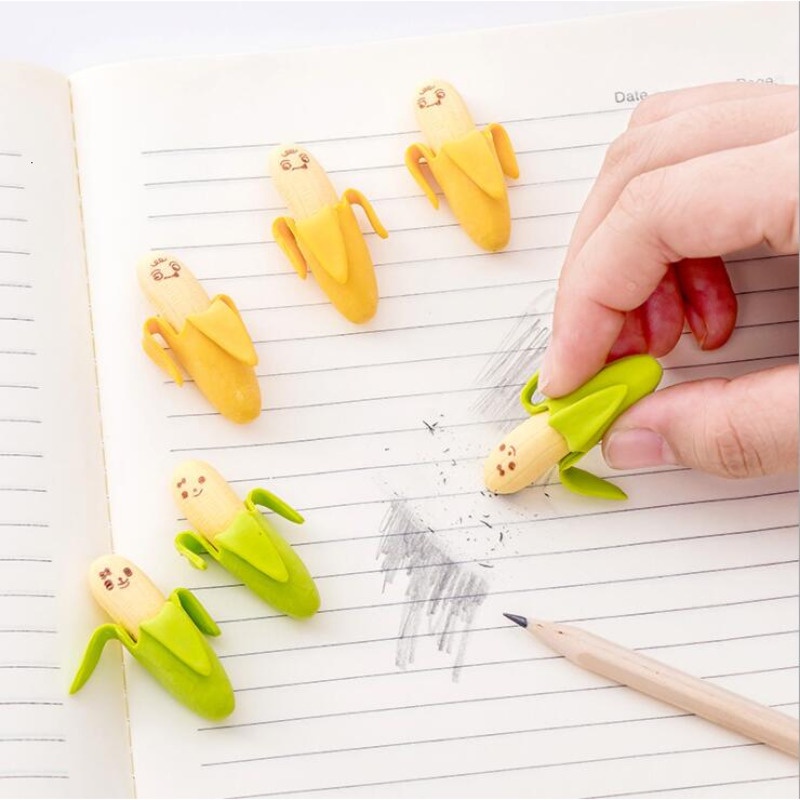 ยางลบดินสอ-รูปผลไม้-กล้วย-1-ถุง