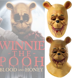 หน้ากากยาง คอสเพลย์ Winnie The Pooh อุปกรณ์ประกอบฉากฮาโลวีน