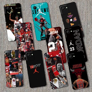 เคสโทรศัพท์มือถือแบบนิ่ม TPU ลาย NBA Jordan 23 สําหรับ OPPO Reno 6 7 8 Lite
