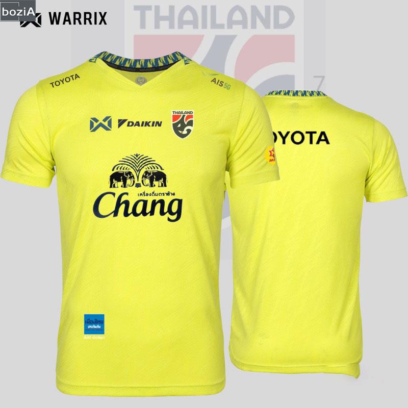 bozi-เสื้อซ้อมทีมชาติ-warrix-ของแท้-diy-เสื้อกีฬาแขนสั้น-ทุกเพศ-ทุกเพศ