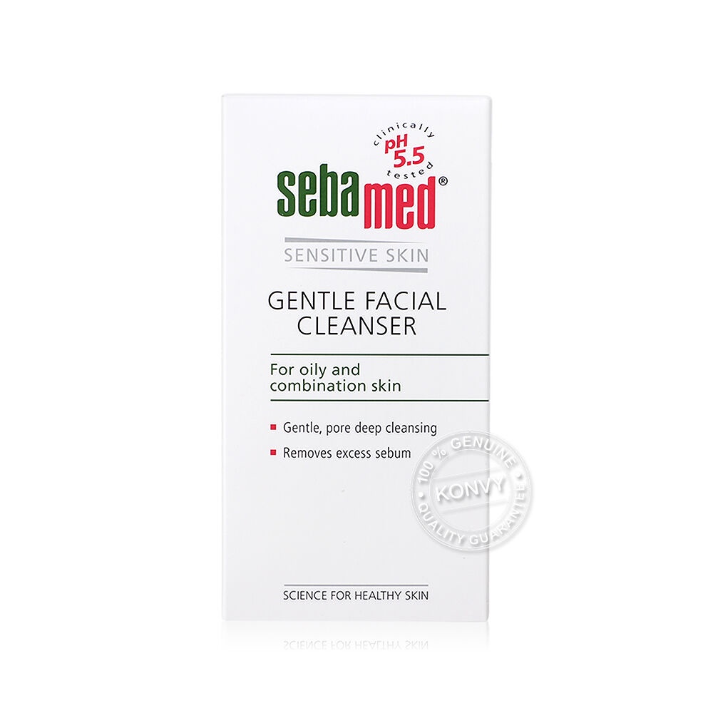 SEBAMED Gentle Facial Cleanser for Oily and Combination Skin 150ml ...