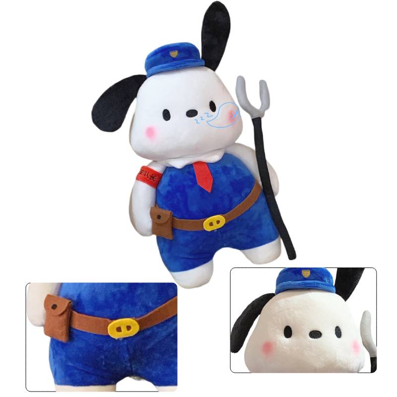 ของเล่นตุ๊กตาสัตว์-pochacco-น่ารัก-คุณภาพสูง-สําหรับเด็ก-ตกแต่งบ้าน