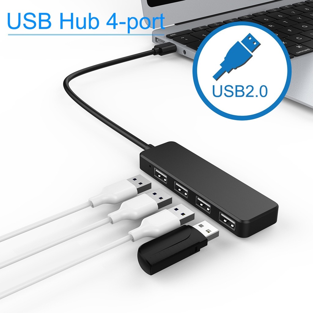 ฮับ-usb-2-0-4-พอร์ต-กึ่งกึ่งเปอร์-ฮับคอมพิวเตอร์-usb-หลายอินเตอร์เฟซขยาย