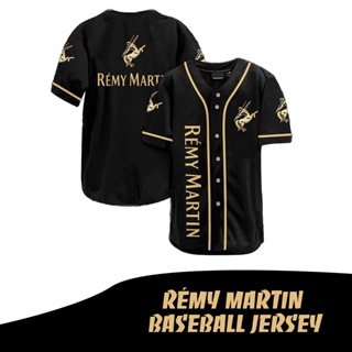 เสื้อกีฬาเบสบอล Rémy Martin Jersey แฟชั่นสําหรับผู้ชาย และผู้หญิง