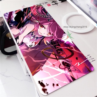 แผ่นรองเมาส์ คีย์บอร์ด ขนาดใหญ่ ลายการ์ตูนอนิเมะ No Game No Life Jibril JC 14