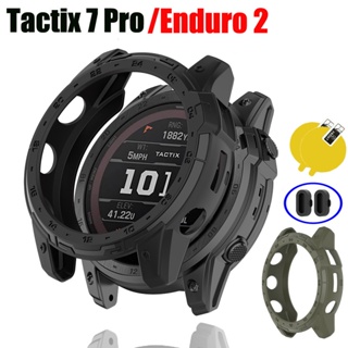 เคสป้องกัน TPU สําหรับ Garmin Fenix 7X Tactix 7 Pro Enduro 2 Smart Watch เคสป้องกันแบบนิ่ม