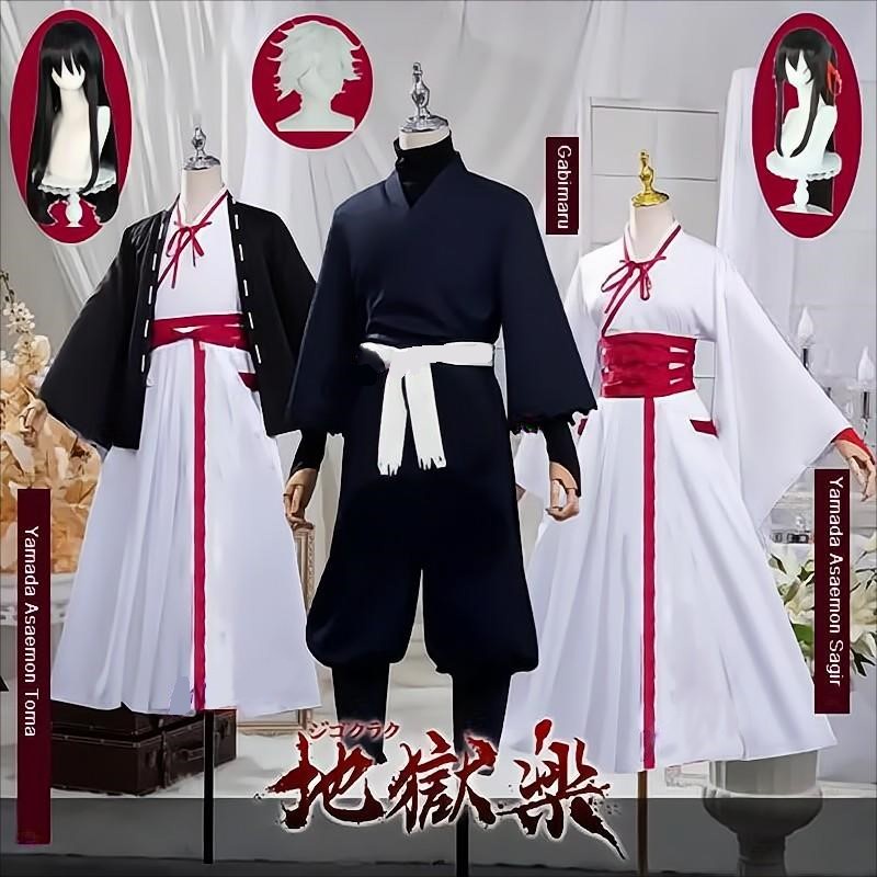วิกผมคอสเพลย์-อนิเมะ-hells-paradise-jigokuraku-gabimaru-aza-yamada-asaemon-sagir-toma-jigoku-raku-สําหรับผู้ชาย-และผู้หญิง