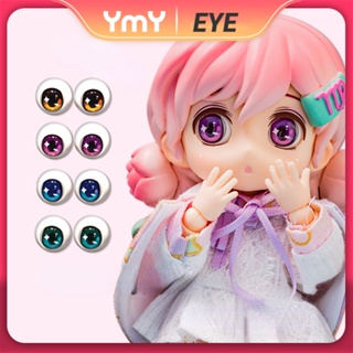 Ymy ใหม่ ลูกตาตุ๊กตา รูปการ์ตูน Nendoroid BJD Baby 8 จุด 11 มม. อุปกรณ์เสริม แบบเปลี่ยน