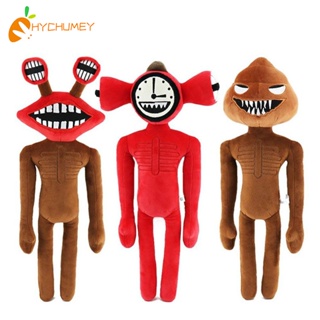 HYC Humey Siren Head Horror Plush Toy Big Mouth Clock Poop Monster Stuffed Doll Kid Gifts 40cm