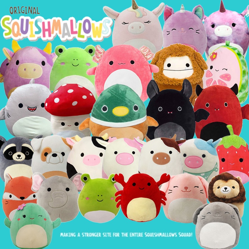 squishmallows-หมอนตุ๊กตานุ่ม-รูปการ์ตูนอนาสตาเซียน่ารัก-สีเขียว-สีชมพู-สําหรับเด็ก