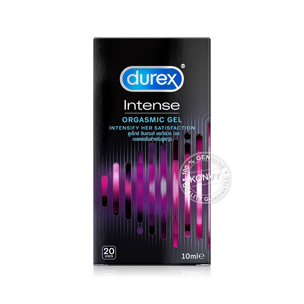 ภาพประกอบคำอธิบาย Durex Intense Orgasmic Gel 10ml.