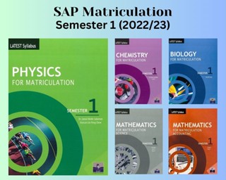 Sap - ซิลลาบัสล่าสุด สําหรับ Matriculation (Semester 1)-2023 matrikulasi