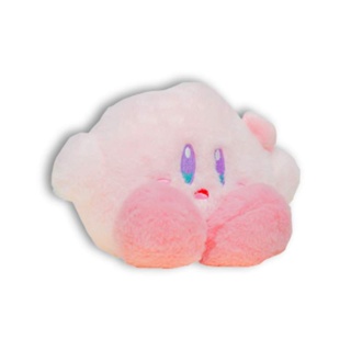 หมอนตุ๊กตานุ่ม รูปการ์ตูนอนิเมะ Kirby Star น่ารัก สีชมพู สําหรับตกแต่งโซฟา