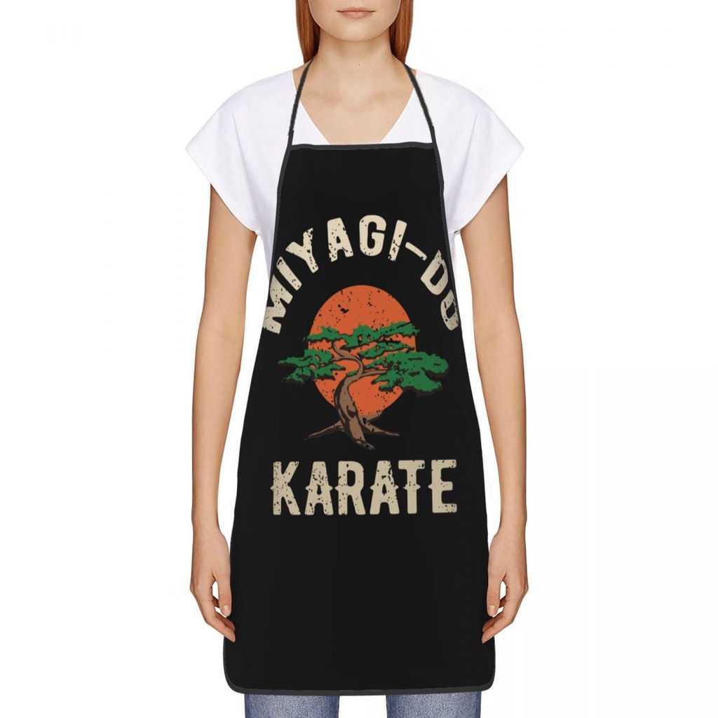 ผ้ากันเปื้อนแขนกุด-ลาย-miyagi-do-karate-distress-karate-kid-cobra-kai-สําหรับทําอาหาร-เบเกอรี่-คาราเต้