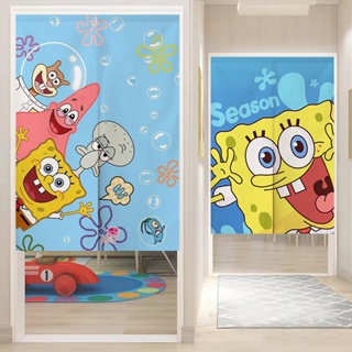 ผ้าม่านกั้นห้องสุขา ลายการ์ตูน SpongeBob SquarePants Patrick Star สําหรับเด็ก
