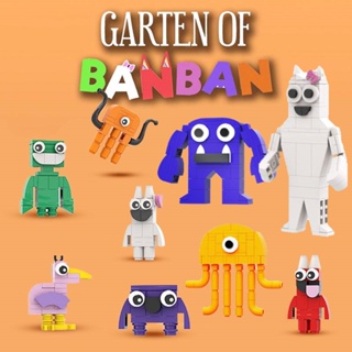 ชุดของเล่นตัวต่อเกมสยองขวัญ Ganten Of Banban เพื่อการศึกษา สําหรับเด็ก 6 แบบ 136 ชิ้น