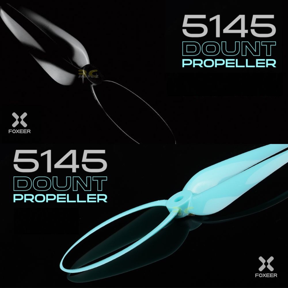 Foxeer DALPROP Donut 5145 5 นิ้ว 5 มม.Toroidal ใบพัดสําหรับ FPV Racing ...