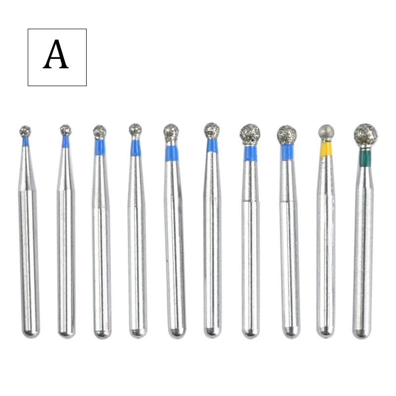 ddydental-ชุดเครื่องมือทันตกรรม-fg-ความเร็วสูง-a-1-6-มม-ชุด-br-10-ชิ้น