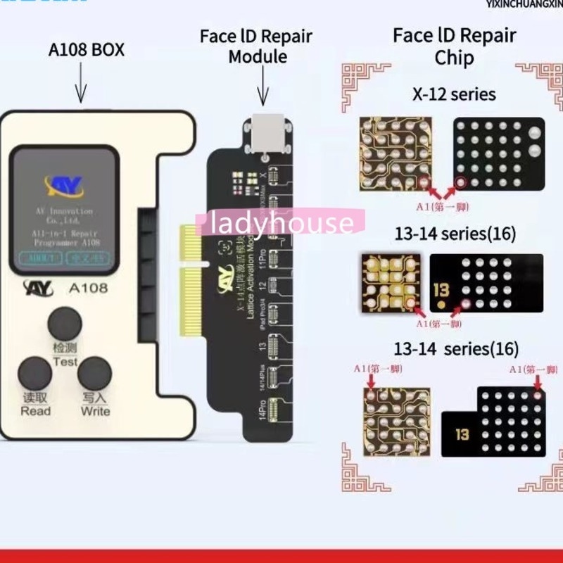 ay-a108-dot-matrix-โปรแกรมโปรเจคเตอร์โทนเสียง-สําหรับ-iphone-8-14pro-max