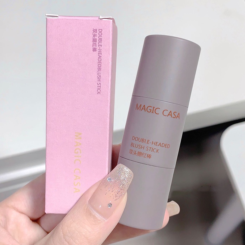 Magic CASA บลัชออน แบบแท่ง สองหัว ดูเป็นธรรมชาติ | Shopee Thailand