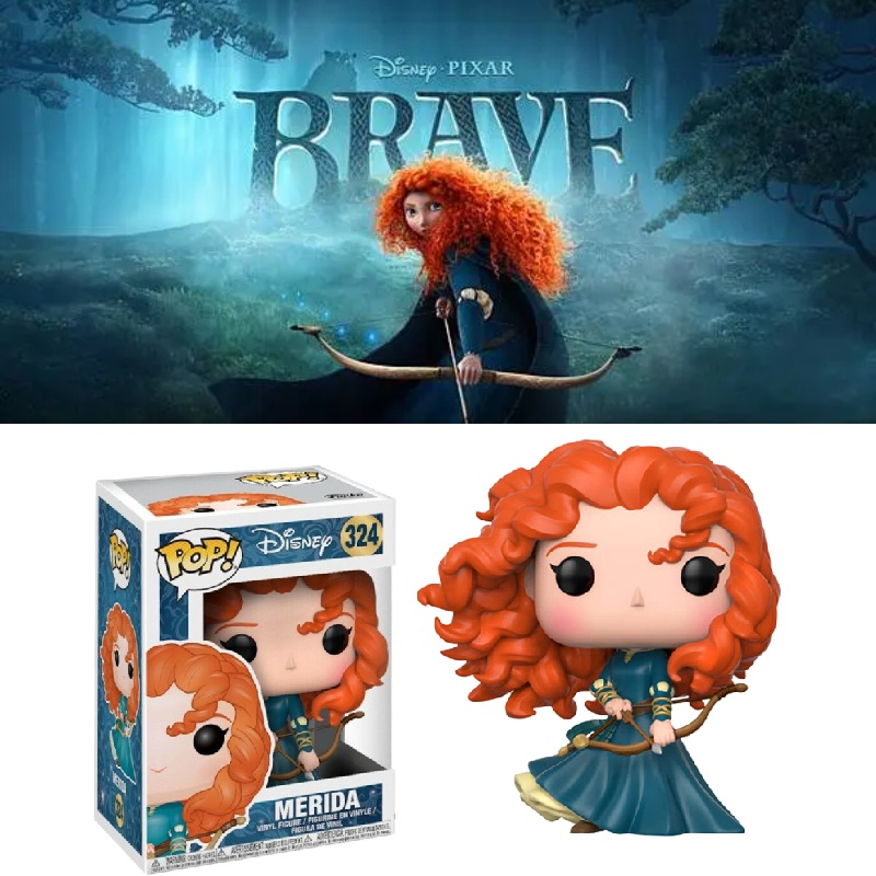 Pop Merida 324 ของสะสมเจ้าหญิง PVC ของแท้ เหมาะสําหรับอายุ 15 ปีขึ้นไป ...