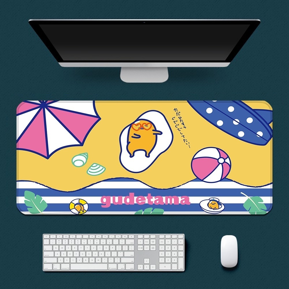 แผ่นรองเมาส์-พิมพ์ลายคิตตี้-gudetama-hello-mousepad-hd-xxl90x40-ซม-สําหรับคอมพิวเตอร์ตั้งโต๊ะ