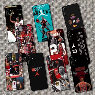 เคสโทรศัพท์มือถือแบบนิ่ม TPU ลาย NBA Jordan 23 สําหรับ Samsung Galaxy A13 A20 A20S A21