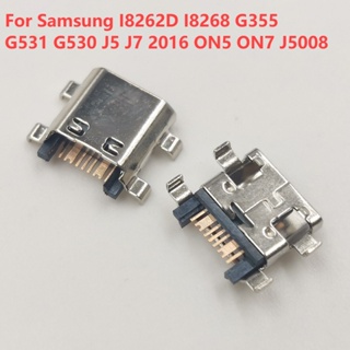 พอร์ตชาร์จ Micro USB สําหรับ Samsung I8262D I8268 G355 G531 G530 J5 J7 2016 ON5 ON7 J5008 50 ชิ้น