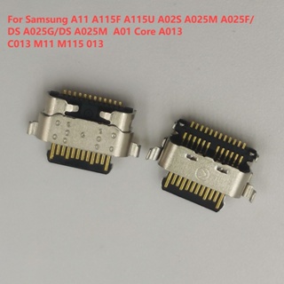 พอร์ตชาร์จ USB สําหรับ Samsung Galaxy A11 A115F A115U A02S A025M A025F DS A025G DS A025M A01 Core A013 C013 M11 M115 013 10 ชิ้น