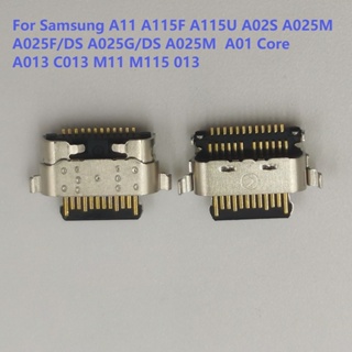 พอร์ตชาร์จ USB สําหรับ Samsung Galaxy A11 A115F A115U A02S A025M A025F DS A025G DS A025M A01 Core A013 C013 M11 M115 013 20 ชิ้น