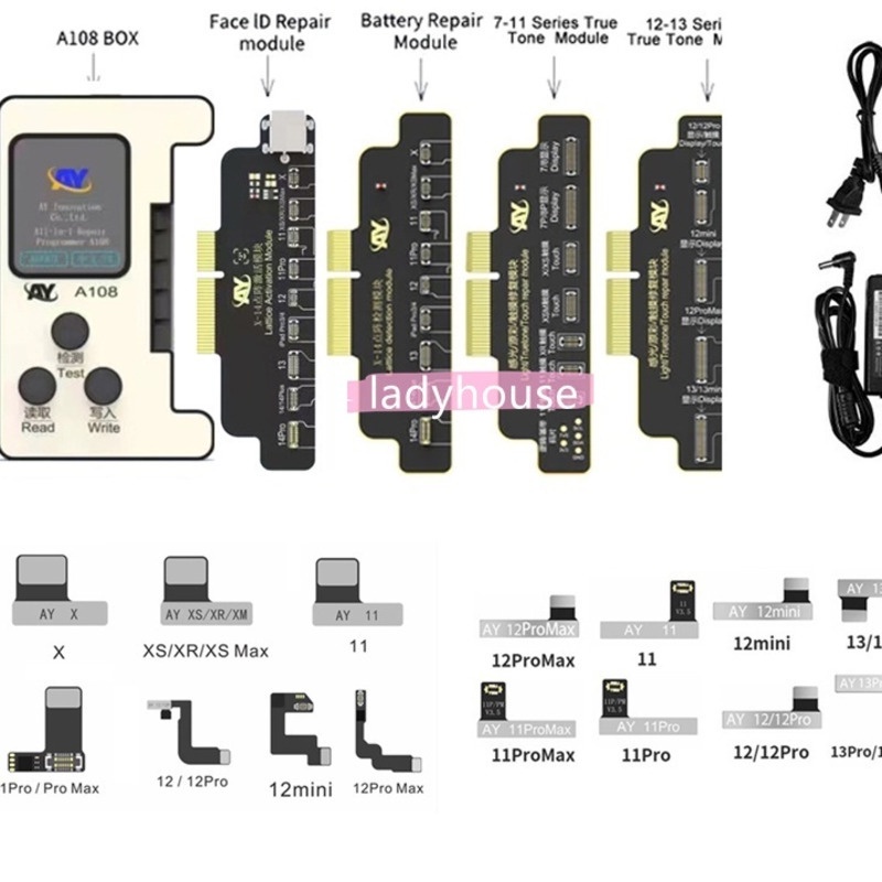 ay-a108-dot-matrix-โปรแกรมโปรเจคเตอร์โทนเสียง-สําหรับ-iphone-8-14pro-max