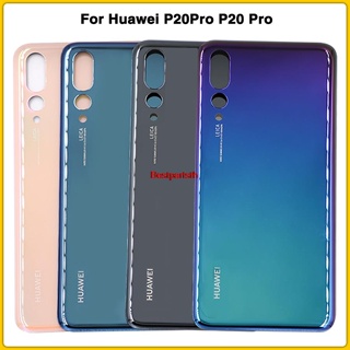 Bepath- ฝาครอบแบตเตอรี่ ด้านหลัง แบบเปลี่ยน สําหรับ Huawei P20Pro P20 Pro