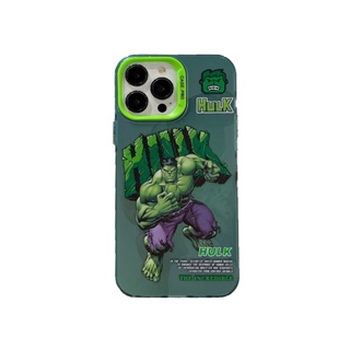 【Hulk】เคสโทรศัพท์มือถือชุบสี แบบนิ่ม กันกระแทก สําหรับ iPhone 14 Pro Max 14 Plus iPhone 11 12 13 Pro Max