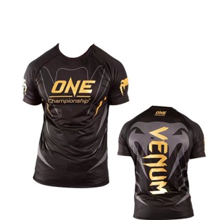 (bozi) ใหม่ เสื้อยืดแขนสั้น รัดรูป ลาย VENUM Venom MMA แบบแห้งเร็ว ดูดซับเหงื่อ เหมาะกับการวิ่ง ออกกําลังกาย เดินป่า เล่นสปินเนอร์ สําหรับผู้ชาย