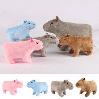 Capybara ตุ๊กตา สัตว์คาปิบาราจําลอง ขนาด 20 ซม. 30 ซม. เหมาะกับของขวัญ สําหรับตกแต่งบ้าน